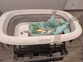 Bañera Twistshake con soporte