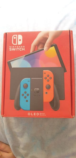 Nintendo Switch OLED - Azul/Rojo