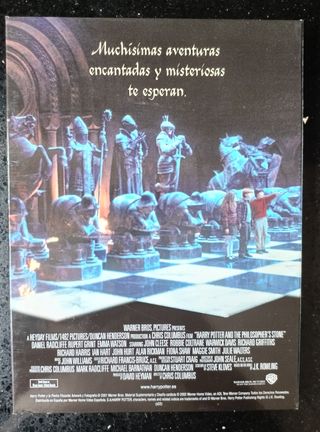 DVD Harry Potter y la Piedra Filosofal
