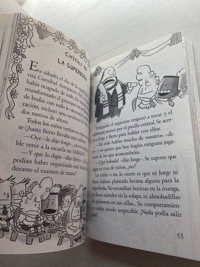 Pack de dos libros de El Capitán Calzoncillos