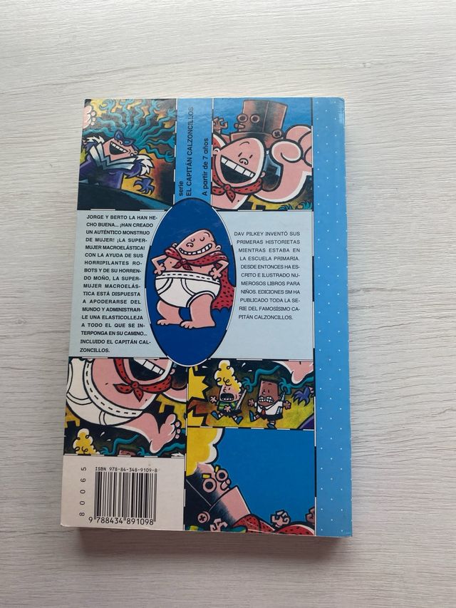 Pack de dos libros de El Capitán Calzoncillos