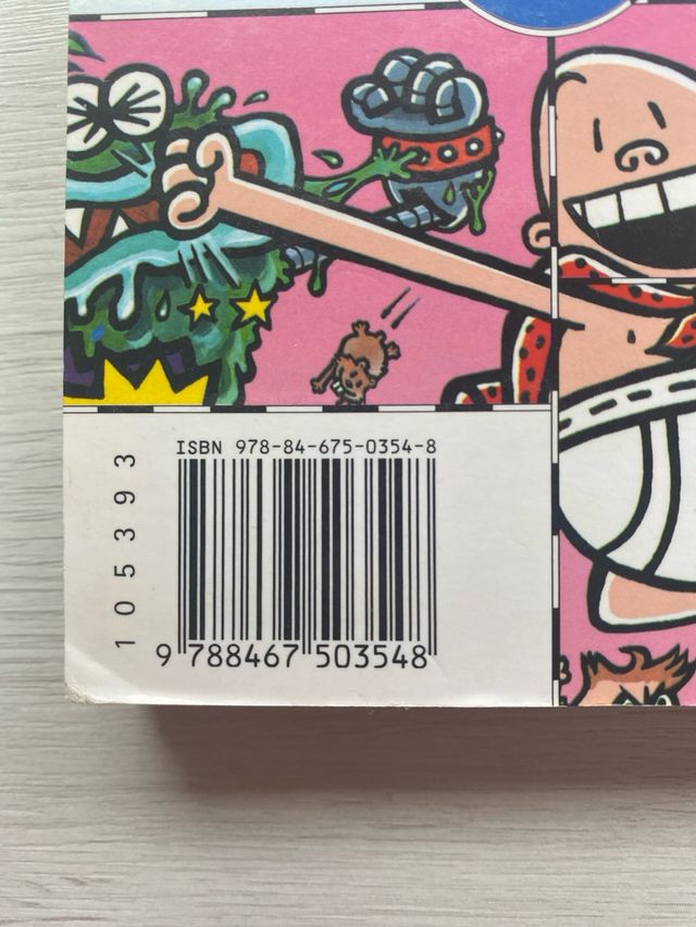 Pack de dos libros de El Capitán Calzoncillos