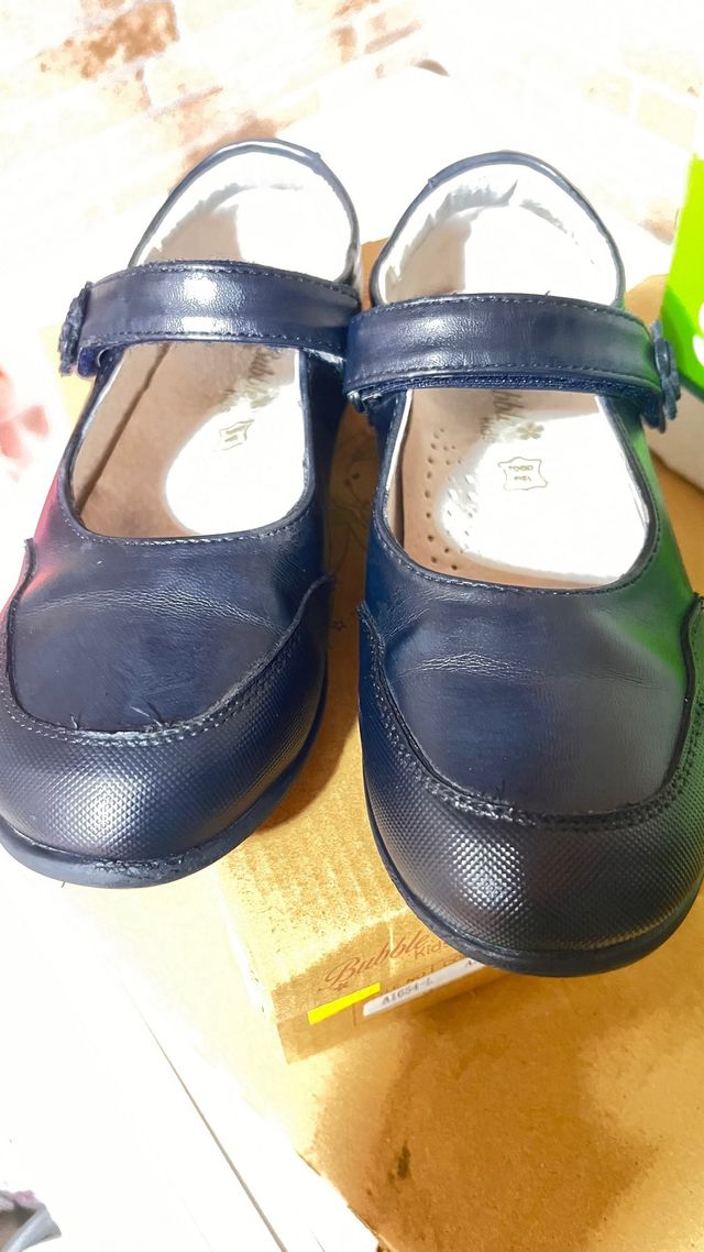 Zapatos colegiales niña Bubble Kids 33