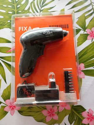 Actual Taladro Atornillador FIXA + 10 Puntas