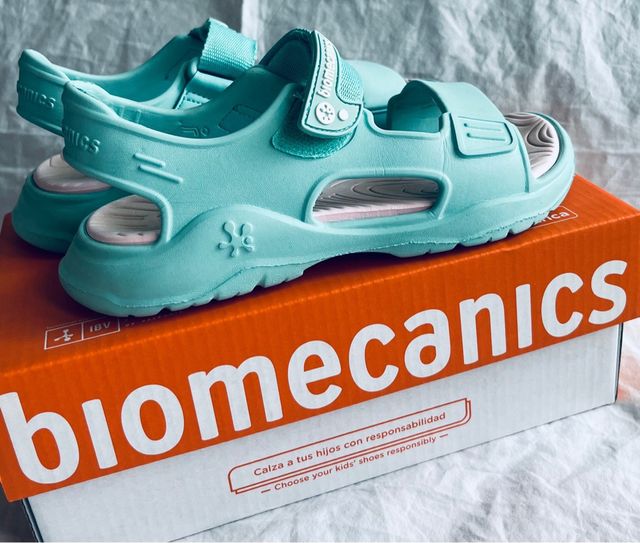 Sandalias Biomecanics niña mint
