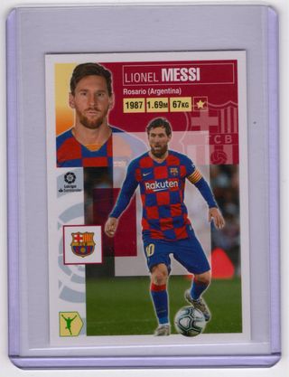 Cromos de Messi 2020/21 Barça