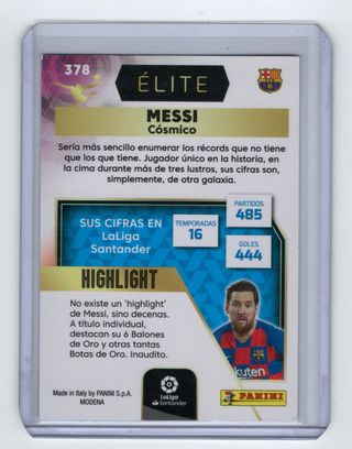 Cromos de Messi 2020/21 Barça