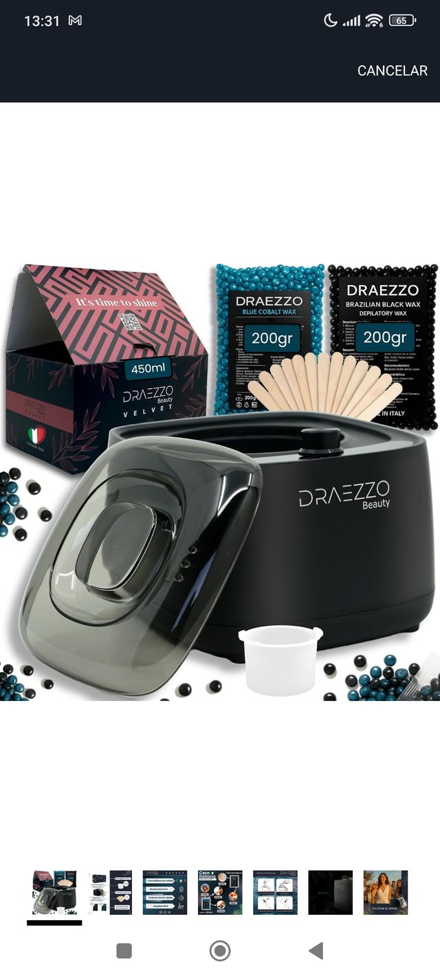 Máquina Cera con Cera Incluida