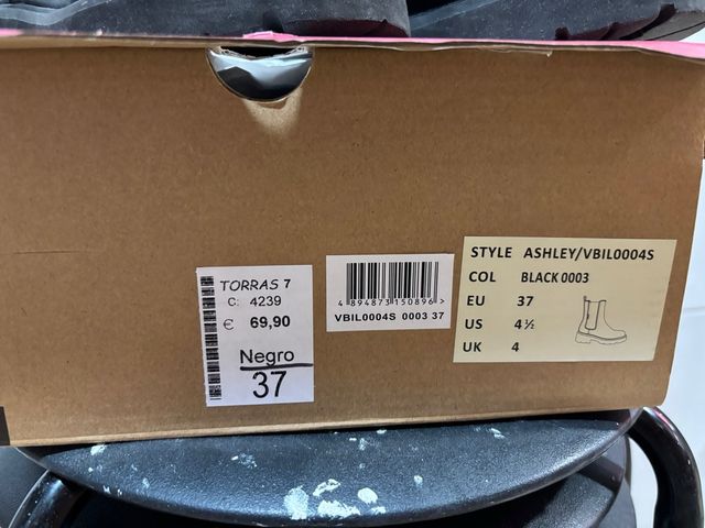 Botas Levis Ashley - Mujer - 37, seminuevas.