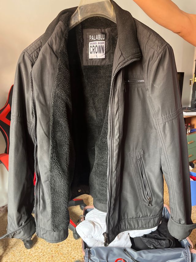 Abrigo PALABLU negro - Talla L