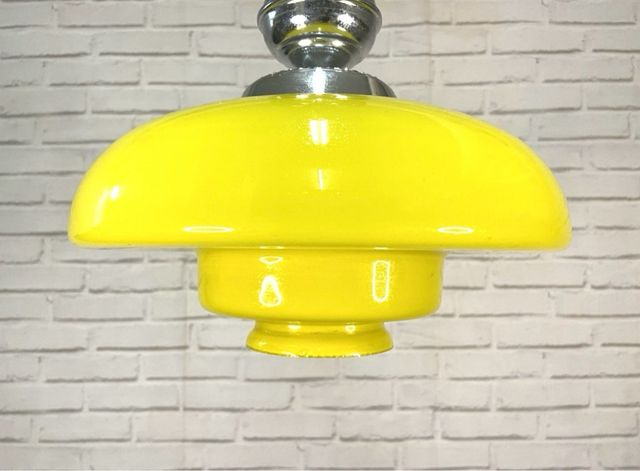 Lampara vintage opalina Stelar italia 1970’s