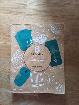 Lengua 6 de primaria anaya