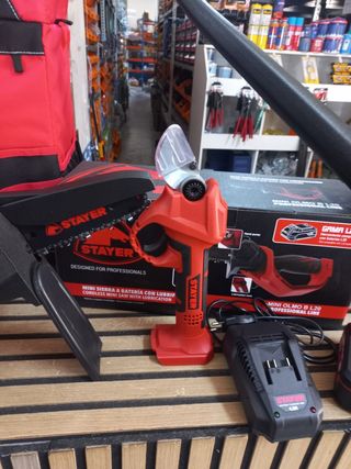 Kit herramientas STAYER: motosierra, tijeras y sop