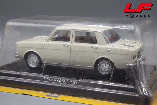 1:24 Simca 1000 SL 1969 - Quattroruote
