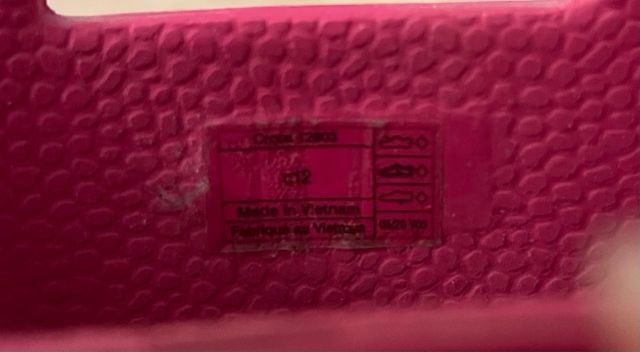 Botas Crocs niña rosa intenso