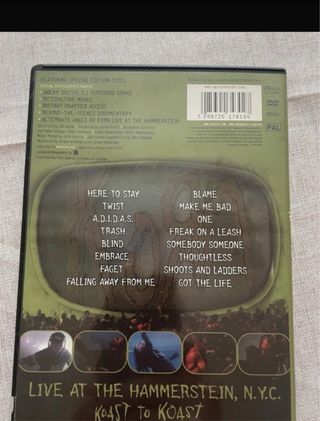 DVD Korn Live at Hammerstein