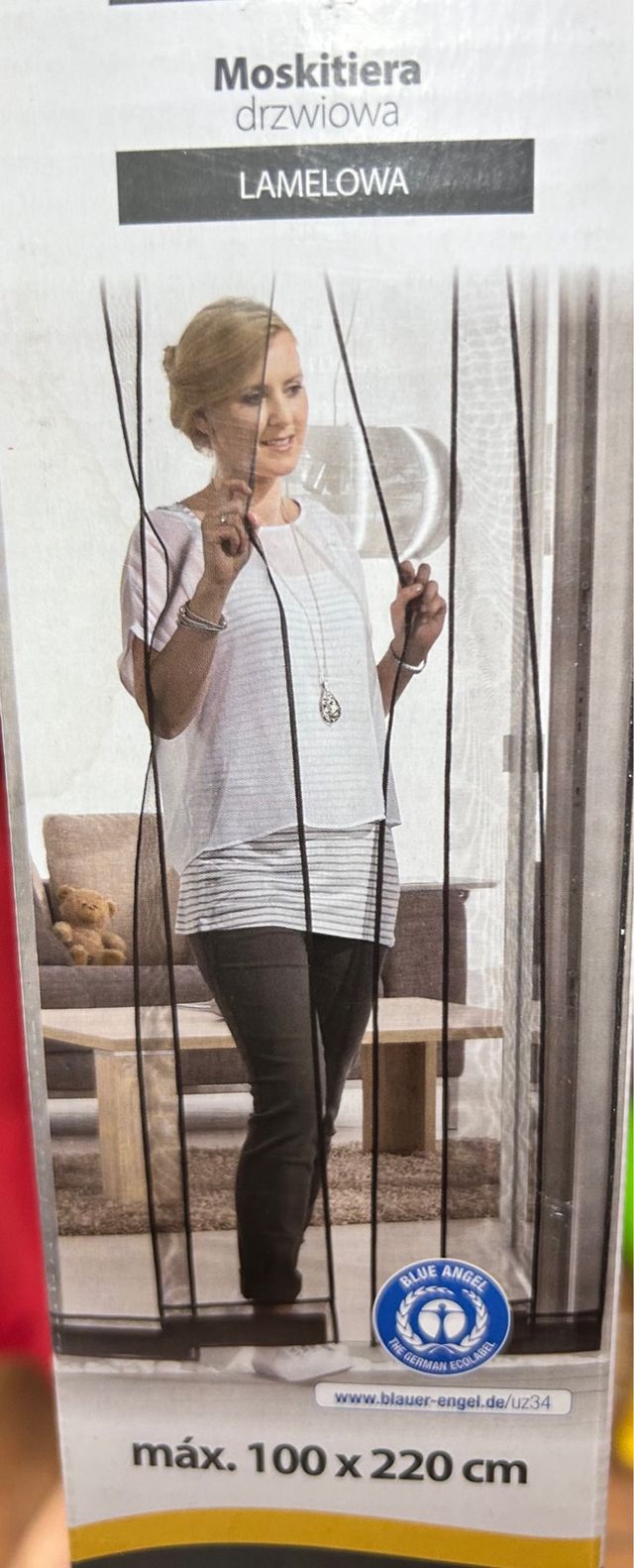 Mosquitera lamelara 100x220cm