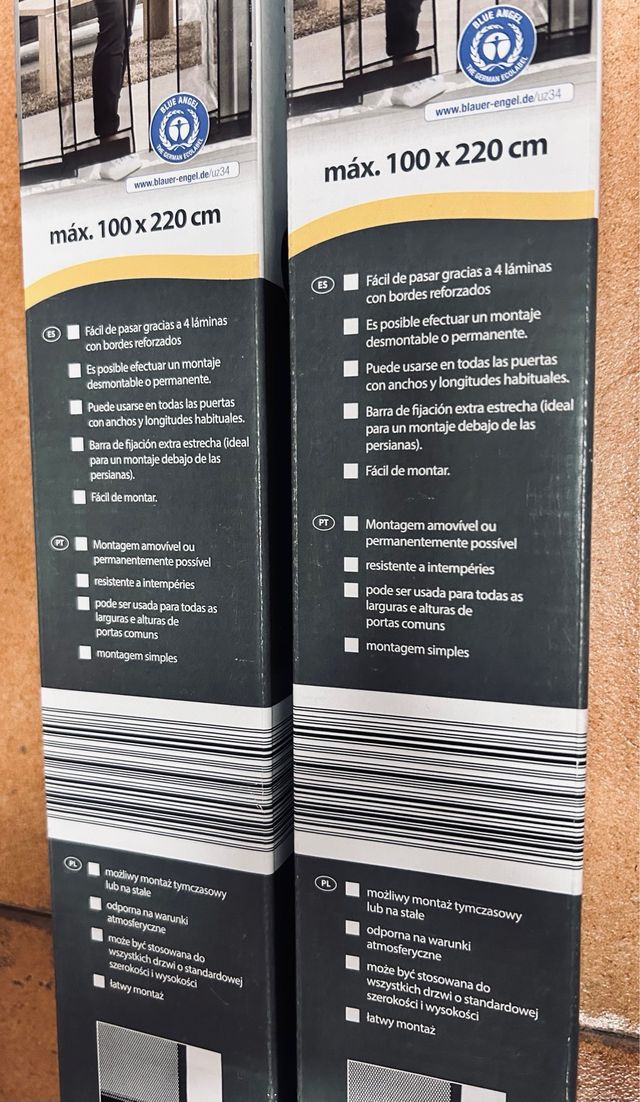 Mosquitera lamelara 100x220cm