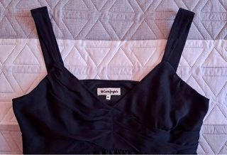 Vestido negro largo de gala El Corte Inglés - t44