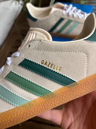 Adidas Gazelle Beige/Verde 40