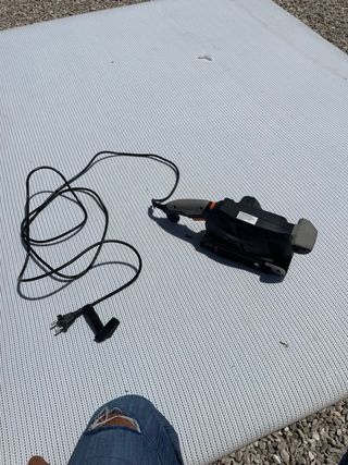 Lijadora banda eléctrica Tacklife 600W