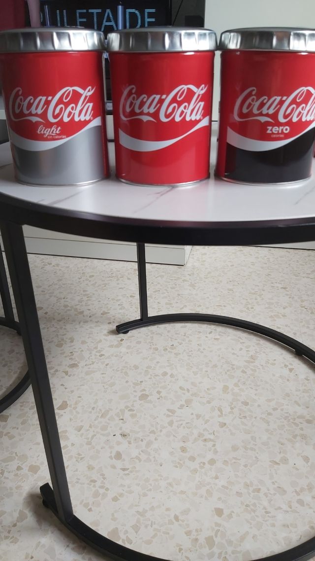 3 Hucha Coca-Cola (Light, Original, Zero)