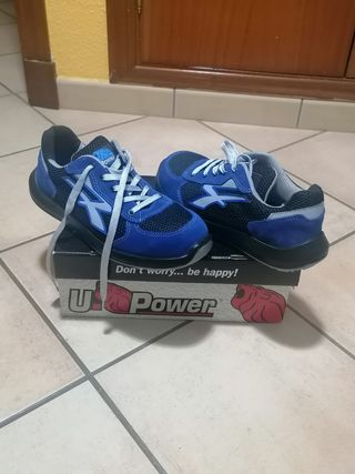 Zapatos seguridad U Power - Azul/Negro