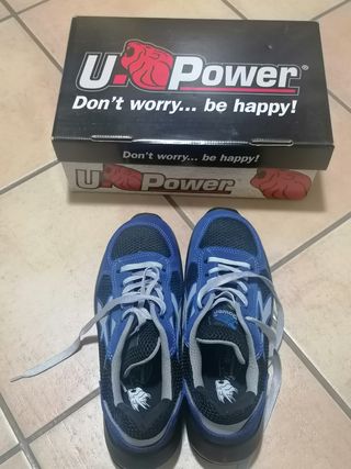 Zapatos seguridad U Power - Azul/Negro