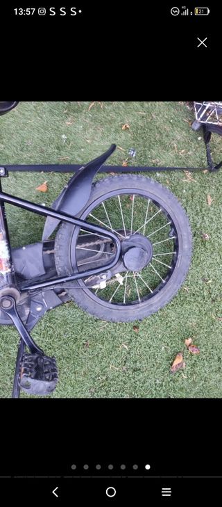 Bicicleta niño 16" usada