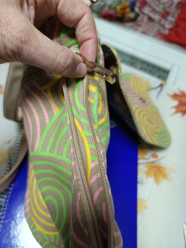 Bolso bandolera búho multicolor