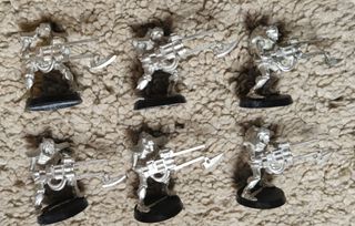 6 Necron Immortals Warhammer 40k Metallo