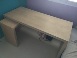 Mesa escritorio esquinera madera