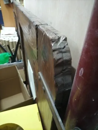 Puerta granero madera maciza