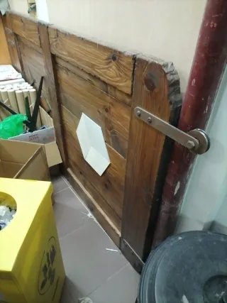 Puerta granero madera maciza