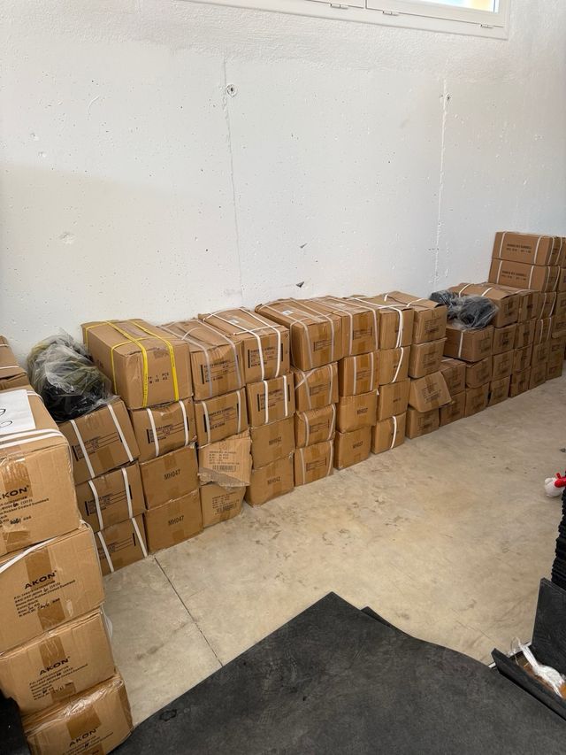 Mancuernas 7.5kg hexagonales