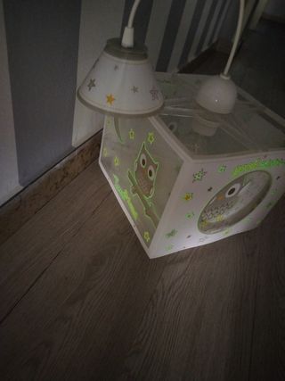 Lámpara infantil búho - Colgante