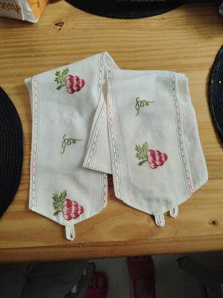 Cortinas cocina - algodón y lino