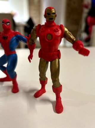 Lotto di 4 pupazzi in gomma PVC Marvel Avengers