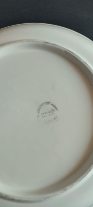 Piatto Ceramica artigianale dipinta a Mano