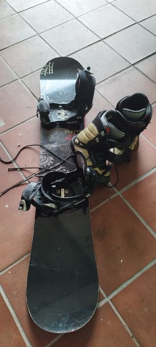 Tabla Snow 148 cm + Botas 38-40