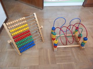 Juguetes educativos madera