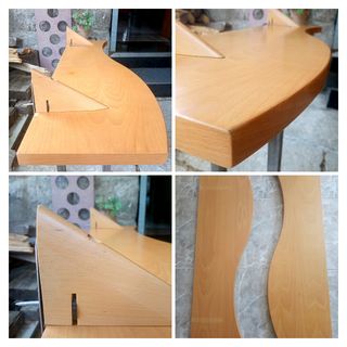 Estantería madera - Diseño onda