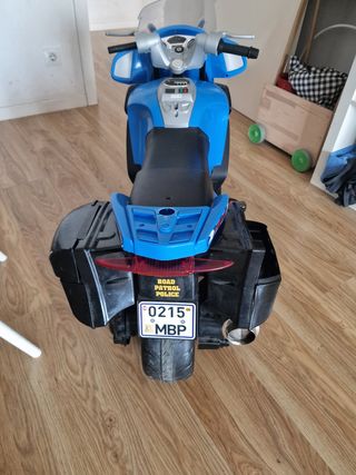 Moto Policia Feber Infantil