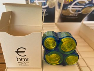 250 Organizadores Monedas €box - Bolsillo/Coche