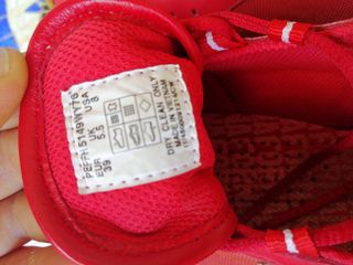 Scarpe Fornarina rosse, n. 39