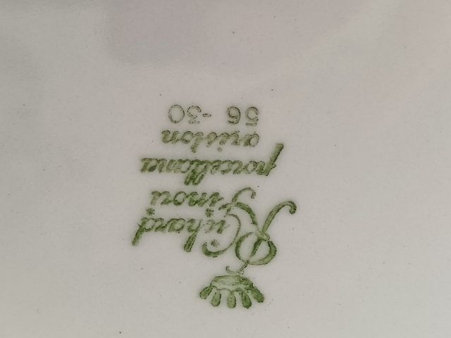 2 Piatti Porcellana Rosa