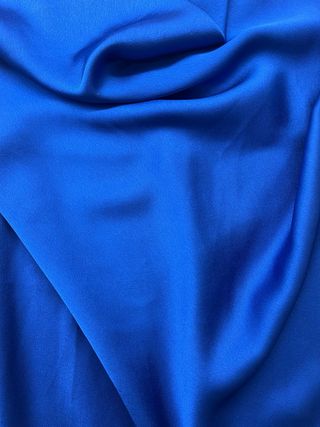 Vestito blu elettrico estivo donna made in italy