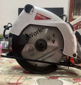 Sierra circular iWork 1200w - 185mm