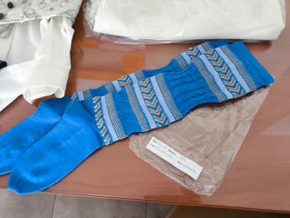 Traje Fallero Hombre o Adolescente - Beige y Azul 