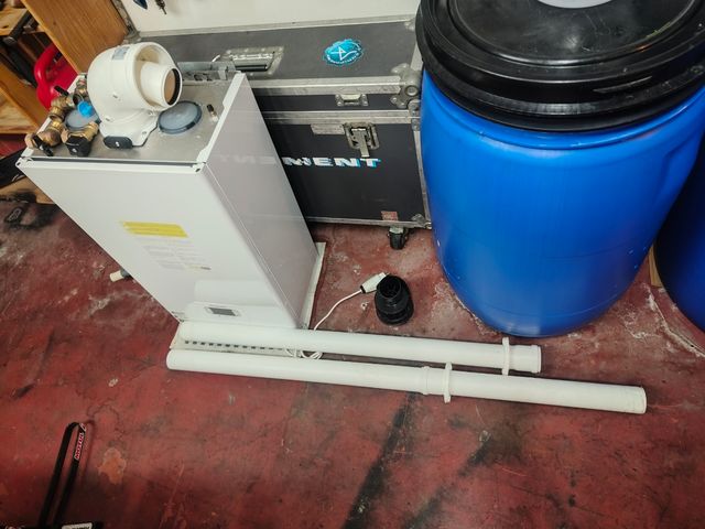 Caldera gas Beretta blanca